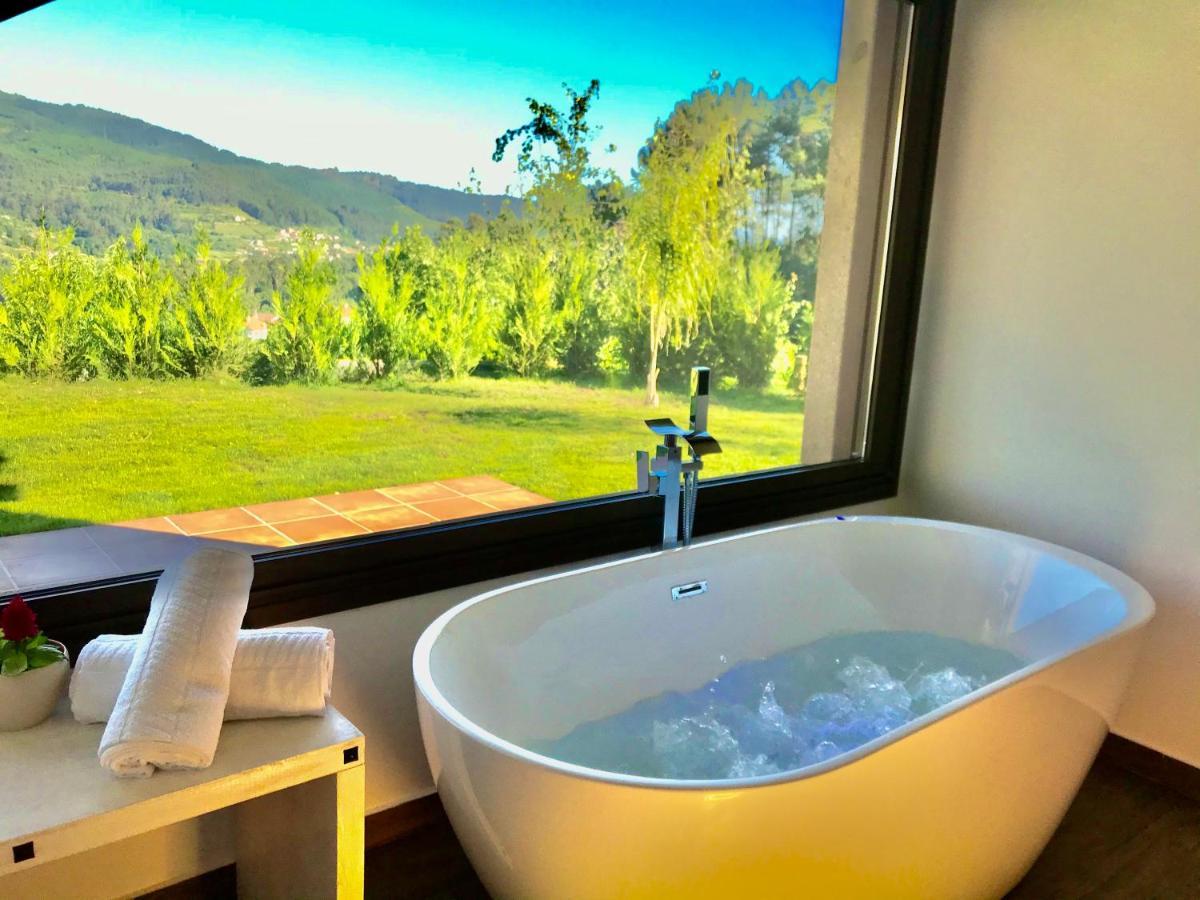 Casa Nueva De Vigo Rural Mos Con Jacuzzi Y Chimenea Para Escapada Romantica Екстер'єр фото