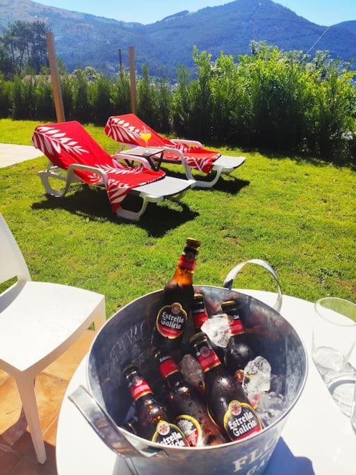 Casa Nueva De Vigo Rural Mos Con Jacuzzi Y Chimenea Para Escapada Romantica Екстер'єр фото
