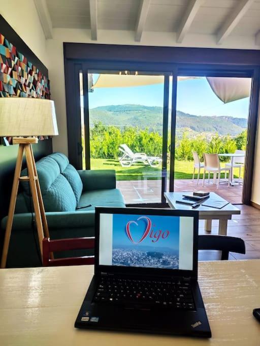 Casa Nueva De Vigo Rural Mos Con Jacuzzi Y Chimenea Para Escapada Romantica Екстер'єр фото